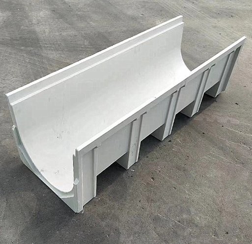 Resin U-shaped drainage ditch