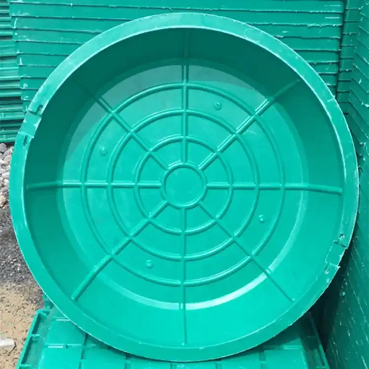 Concealed Grass-Covered Manhole Cover