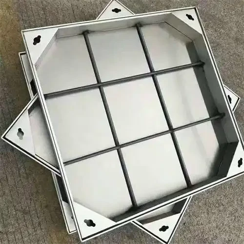 Stainless steel square manhole cover
