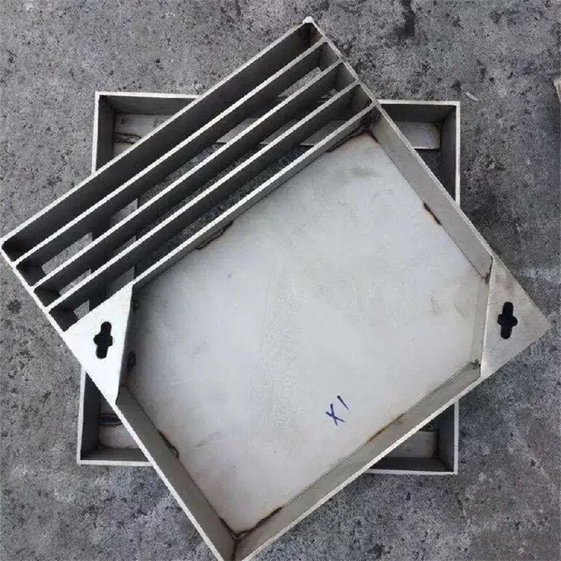 Stainless steel square manhole cover