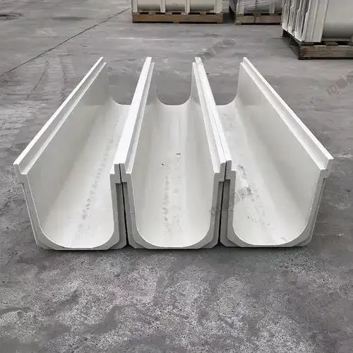 Resin U-shaped drainage ditch