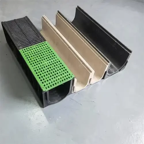 Prefabricated drainage gutter