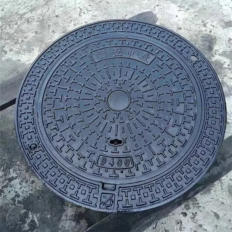 D400-Ductile iron circular manhole cover
