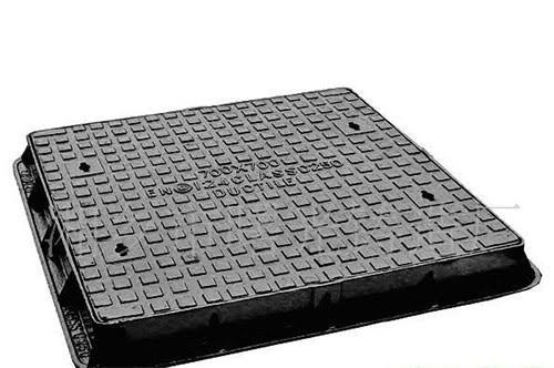 C250-Ductile iron square manhole cover