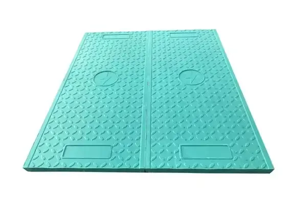 Resin drainage ditch cover plate