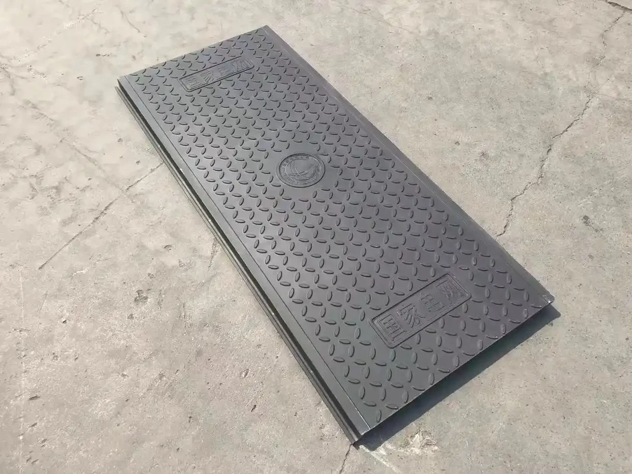 Resin drainage ditch cover plate